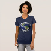 Die Welt dreht sich um mich T-Shirt (Vorne ganz)