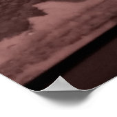 die Welt durch die Rose farbige Brillen sehen Poster (Ecke)