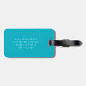 Die Welt erwartet dem Gepäckanhänger in des Aqua-| (Rückseite horizontal)