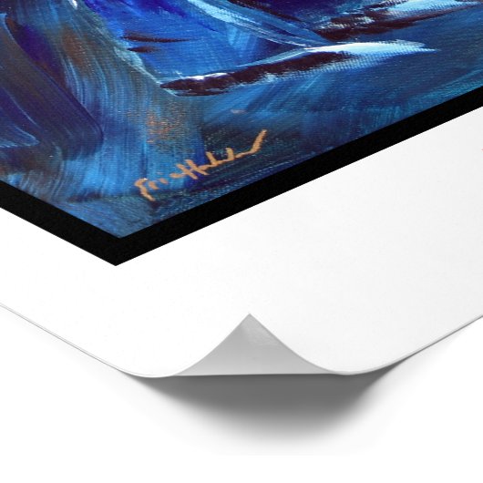 Die Welt erzählen Poster (Ecke)