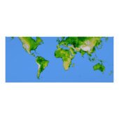 Die Welt Fotodruck (Vorne)