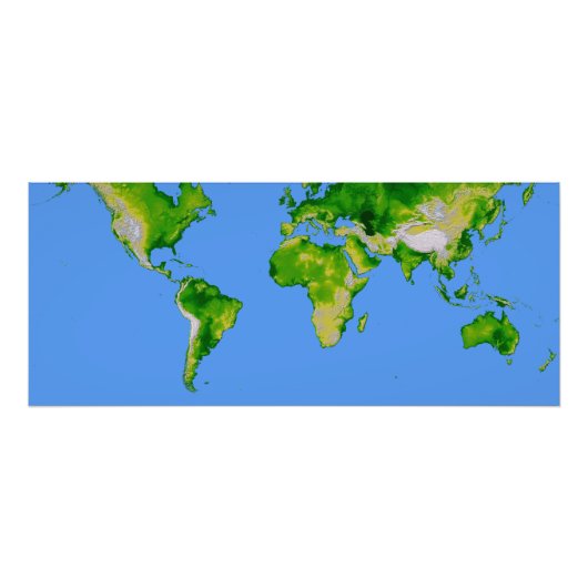 Die Welt Fotodruck (Vorne)