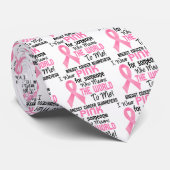 Die Welt für mich 2 Brustkrebs Krawatte (Gerollt)