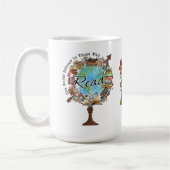 Die Welt gehört denen, die lesen Kaffeetasse (Links)