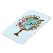 Die Welt gehört denen, die lesen Magnet (Linke Seite)