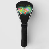DIE WELT GOLF HEADCOVER (Vorderseite)