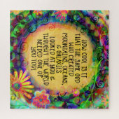 Die Welt Gottes braucht Spaß und trendige Inspirit Puzzle (Horizontal)