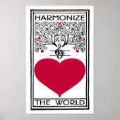 Die Welt harmonisieren Poster (Vorne)