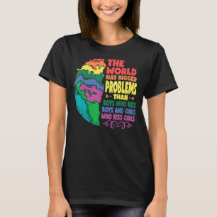 Die Welt hat größere Probleme als Jungen, die B kü T-Shirt