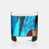 Die Welt hinter den Augengläsern Whiskyglas (Vorderseite)