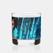 Die Welt hinter den Augengläsern Whiskyglas (Rückseite)