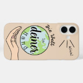 Die Welt in deiner Hand Case-Mate iPhone Hülle (Rückseite (Horizontal))