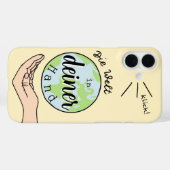 Die Welt in deiner Hand Case-Mate iPhone Hülle (Rückseite (Horizontal))