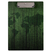 Die Welt in der Matrix Klemmbrett (Vorderseite)