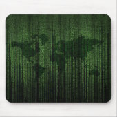 Die Welt in der Matrix Mousepad (Vorne)