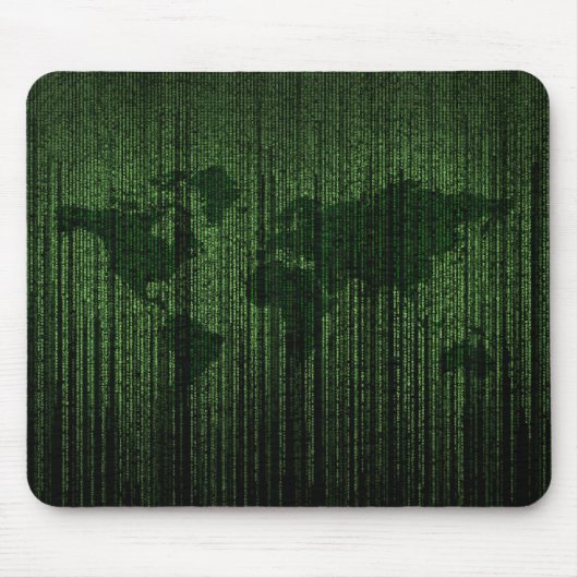 Die Welt in der Matrix Mousepad (Vorne)