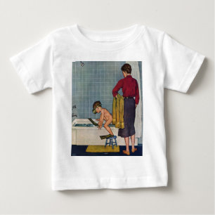 Die Welt in der Tube Baby T-shirt