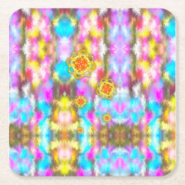 Die Welt, in der wir leben, Rechteckiger Pappuntersetzer