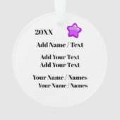 Die Welt ist das Beste, was du als Ornament bezeic (Rückseite)