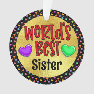 Die Welt ist das Beste, was du als Ornament bezeic