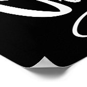 Die Welt ist deine Austernwelt Poster (Ecke)