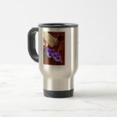 Die Welt ist eine Bühne. Gott ist das Publikum. Reisebecher (Vorderseite Links)