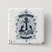 Die Welt ist groß - gehen Sie erforschen Button (Vorderseite)