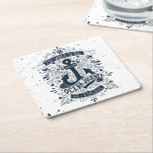 Die Welt ist groß - gehen Sie erforschen Rechteckiger Pappuntersetzer (angewinkelt)