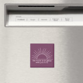Die Welt ist heller mit dir darin Inspirierend Magnet (In Situ (Geschirrspüler))