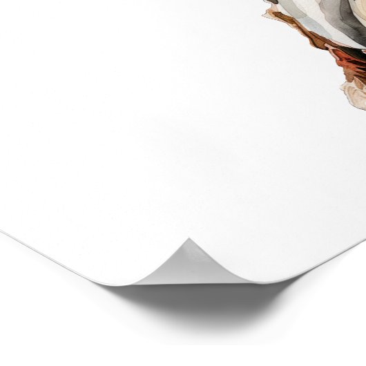 Die Welt ist Ihr Austern Poster (Ecke)