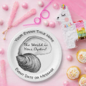 Die Welt ist Ihr Geheimnis Pappteller (Party)