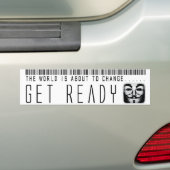 die Welt ist im Begriff zu ändern… werden fertig Autoaufkleber (Auf Auto)
