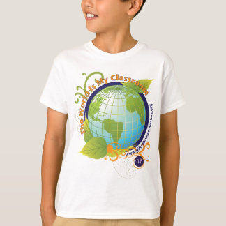 Die Welt ist mein Klassenzimmer - Kinder T-Shirt