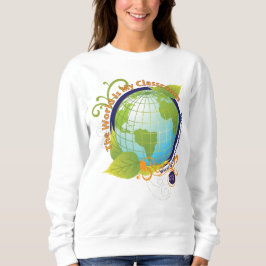 "Die Welt ist mein Klassenzimmer " Sweatshirt