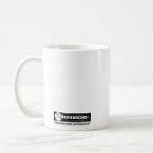 Die Welt ist meine Auster... Ich hasse Austern Kaffeetasse (Links)