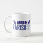 Die Welt ist meine Gemeinde Kaffeetasse (Links)