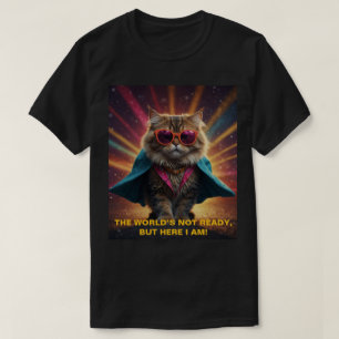 Die Welt ist nicht bereit - ein zuversichtliches D T-Shirt