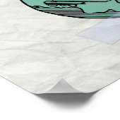 Die Welt ist unser Klassenzimmer Poster (Ecke)