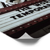 Die Welt ist vorübergehend geschlossen (aufgrund v Poster (Ecke)