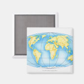 Die Welt Magnet (Vorderseite/Rückseite)