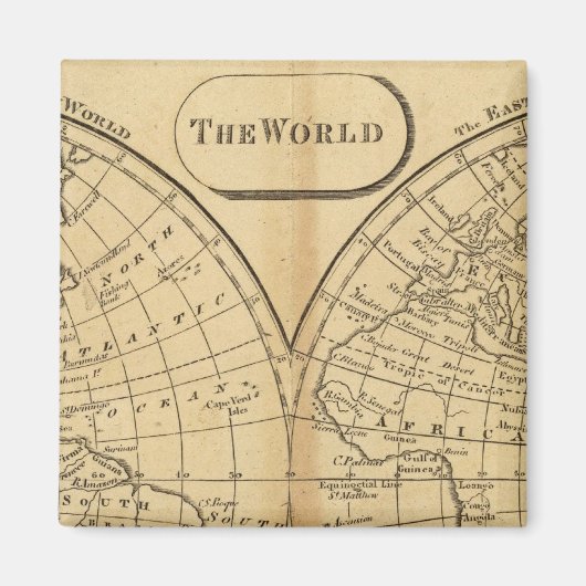 Die Welt Magnet (Vorne)