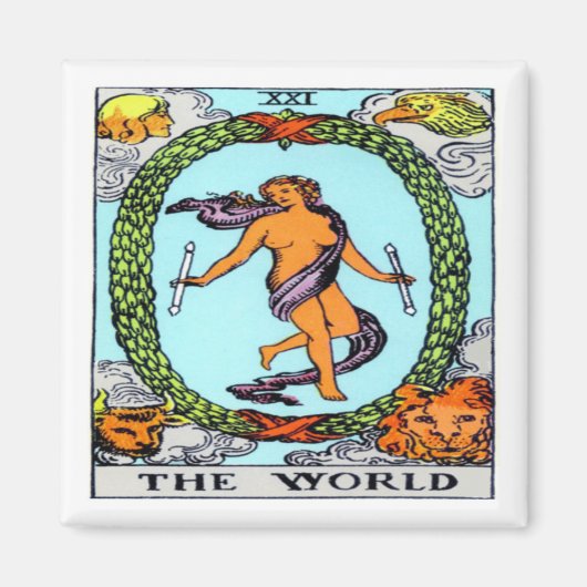 Die Welt Magnet (Vorne)