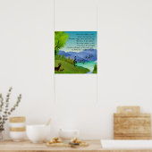 "Die Welt meines Vaters" Poster (Küche)