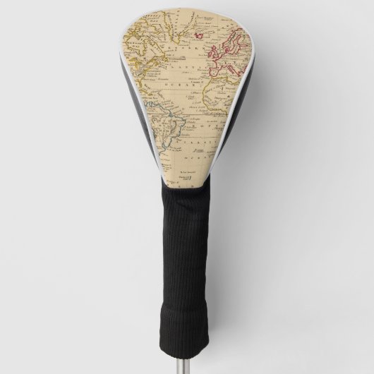 Die Welt, Mercators Projektion Golf Headcover (Vorderseite)