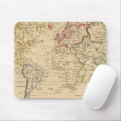 Die Welt, Mercators Projektion Mousepad (Mit Mouse)