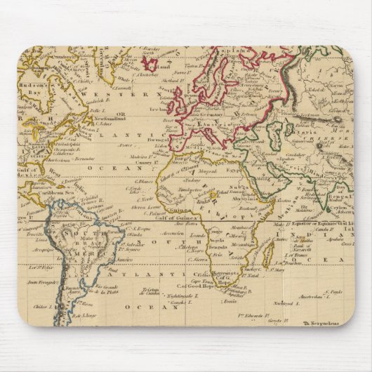 Die Welt, Mercators Projektion Mousepad (Vorne)