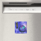 Die Welt mit dem Musikmagazin inspiriert Magnet (In Situ (Geschirrspüler))