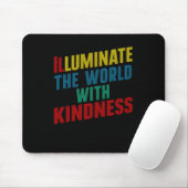 Die Welt mit Güte-Art-Aufkleber1 Mousepad (Mit Mouse)