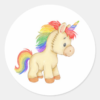 Die Welt mit Magie spalten Runder Aufkleber