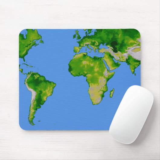 Die Welt Mousepad (Mit Mouse)